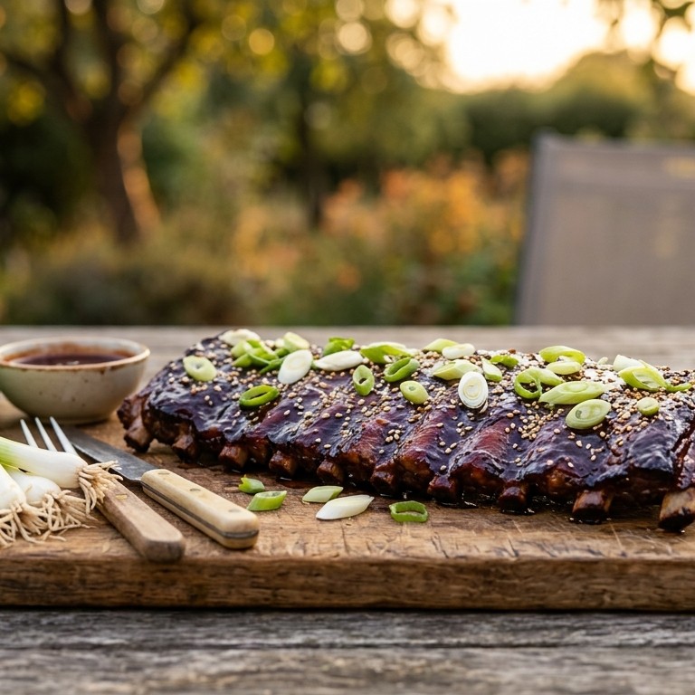 Spareribs in pruimensaus recept