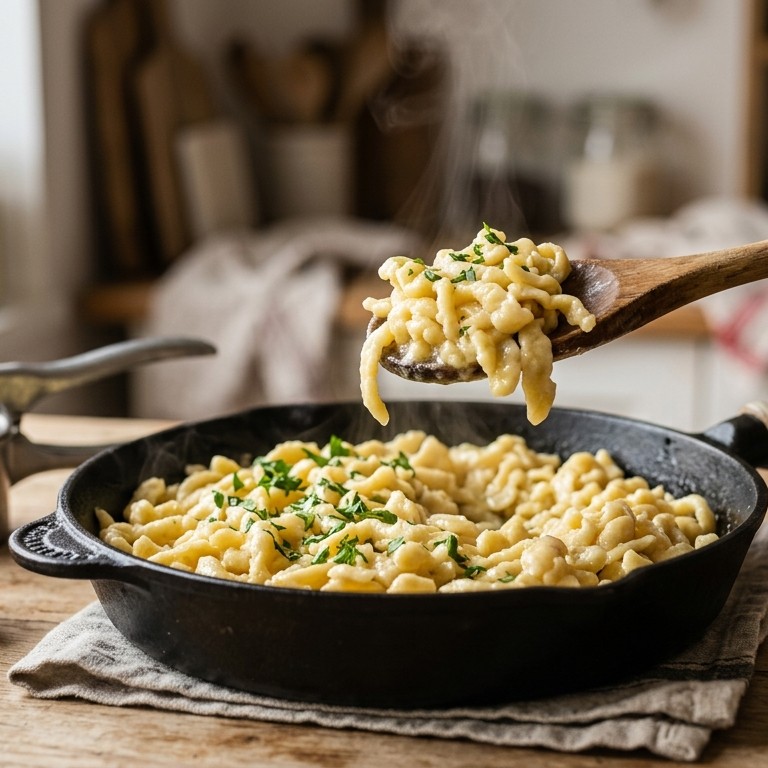 Spätzle (basisrecept) recept