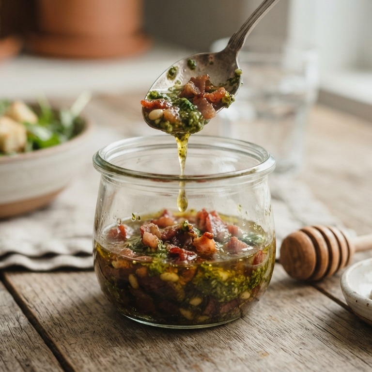 Spekjesdressing recept