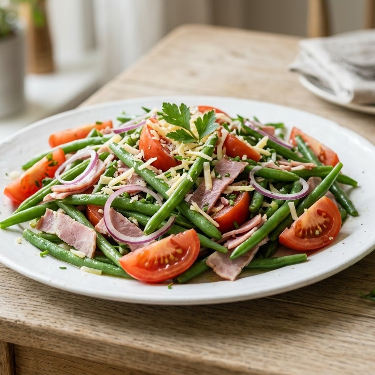 Sperziebonen salade recept