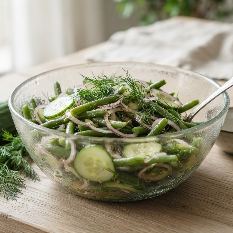 Sperziebonensalade recept