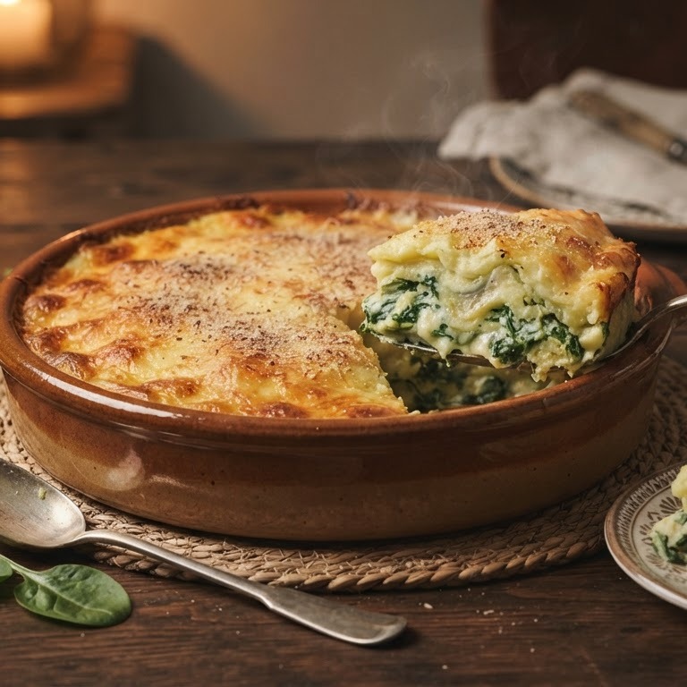 Spinazie-ovenschotel recept