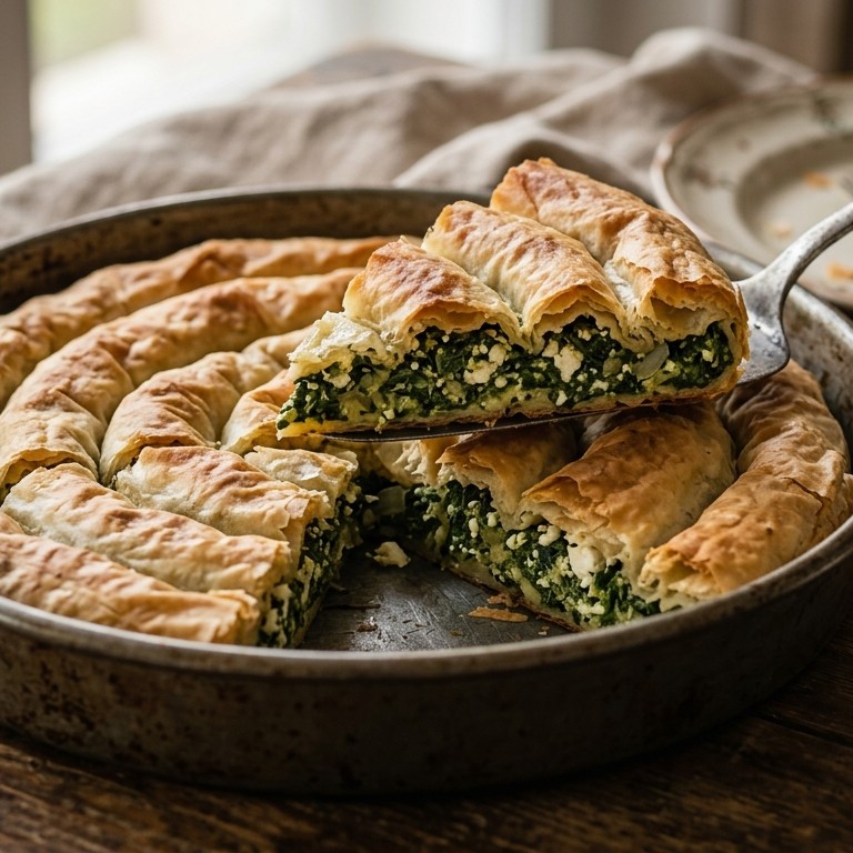 Spinazie pita recept