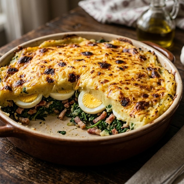 Spinazie schotel recept