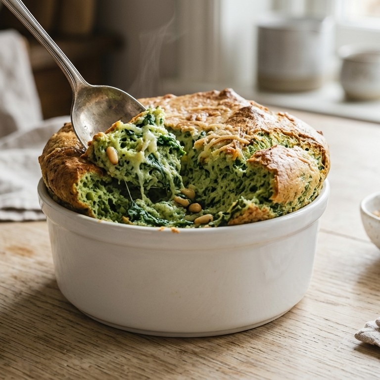 Spinazie souffle recept