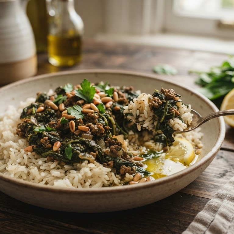 Spinazie speciaal recept