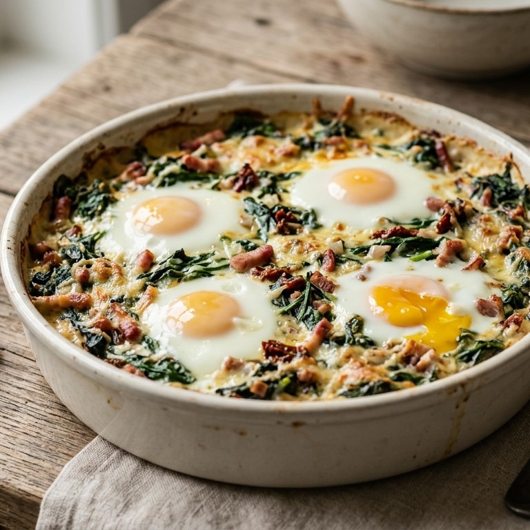 Spinazie uit de oven recept