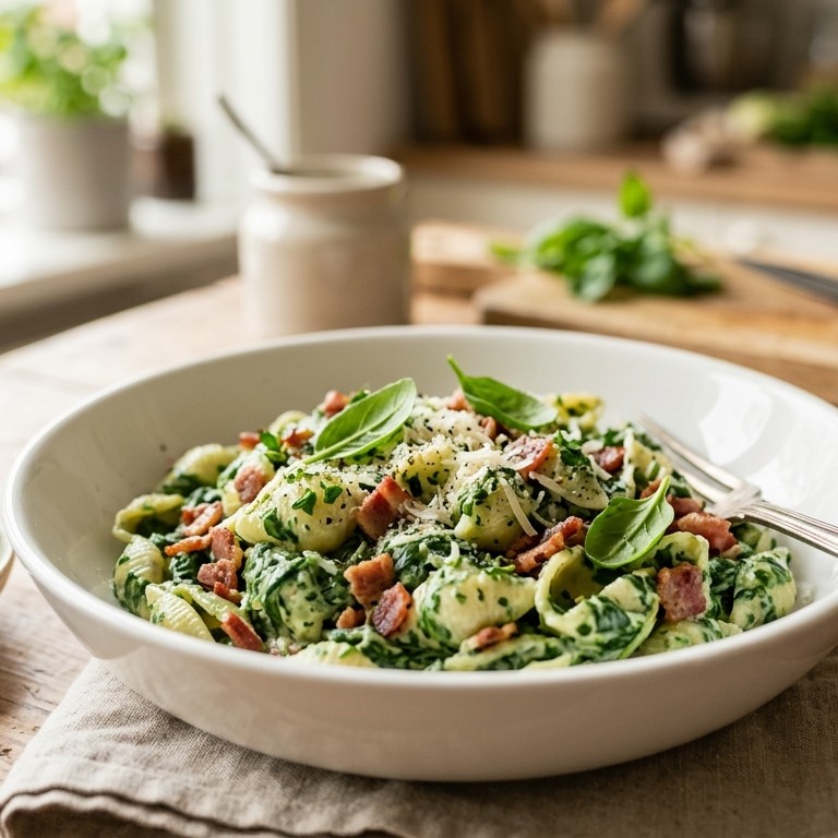Spinaziepasta recept