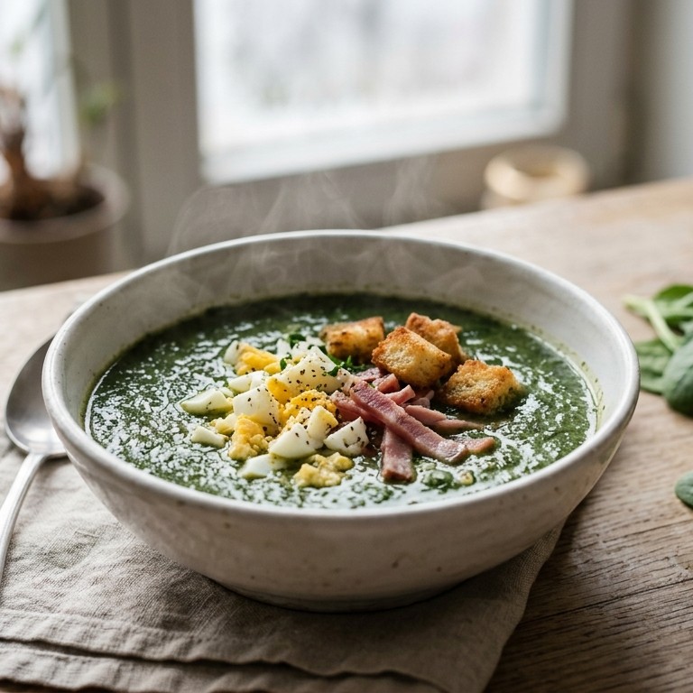 Spinaziesoep recept