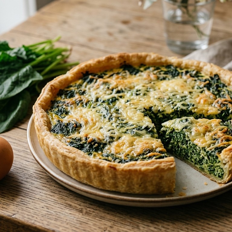 Spinazietaart recept