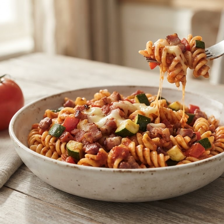 Spirelli a la tanga recept