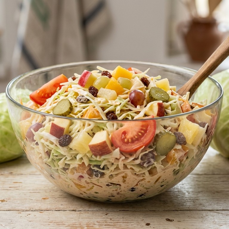 Spitskoolsalade recept