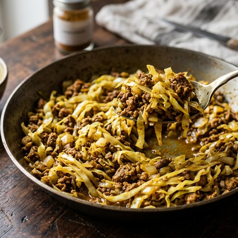 Spitskoolschotel met kerrie masala recept