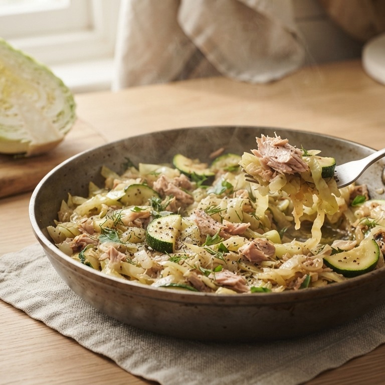 Spitskoolschotel met tonijn recept