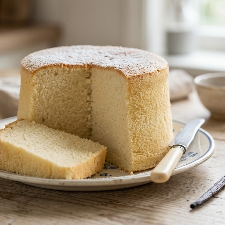Spongecake (Luchtige cake) recept