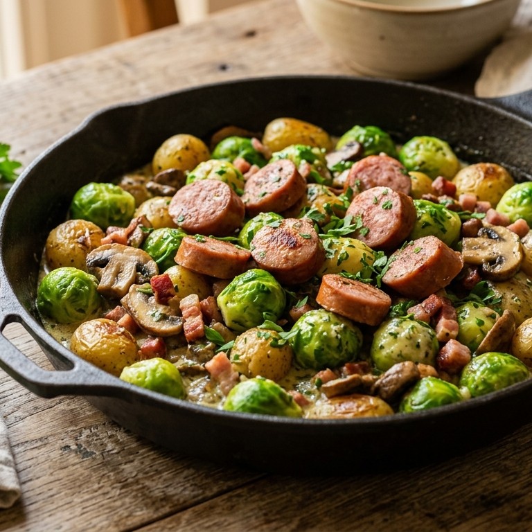 Spruitjes a la Nel recept