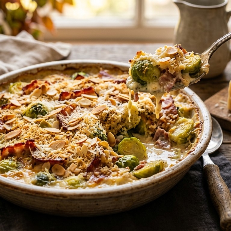 Spruitjes gratin recept
