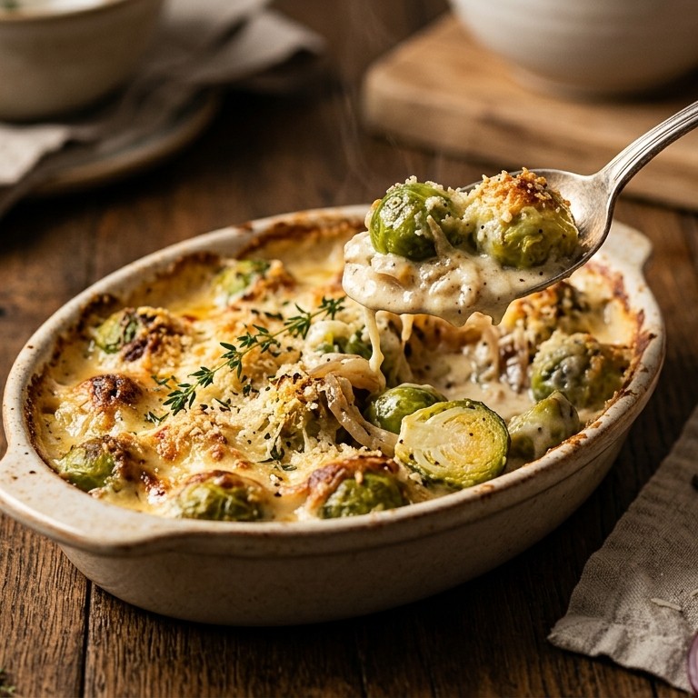 Spruitjes met roomkaas recept
