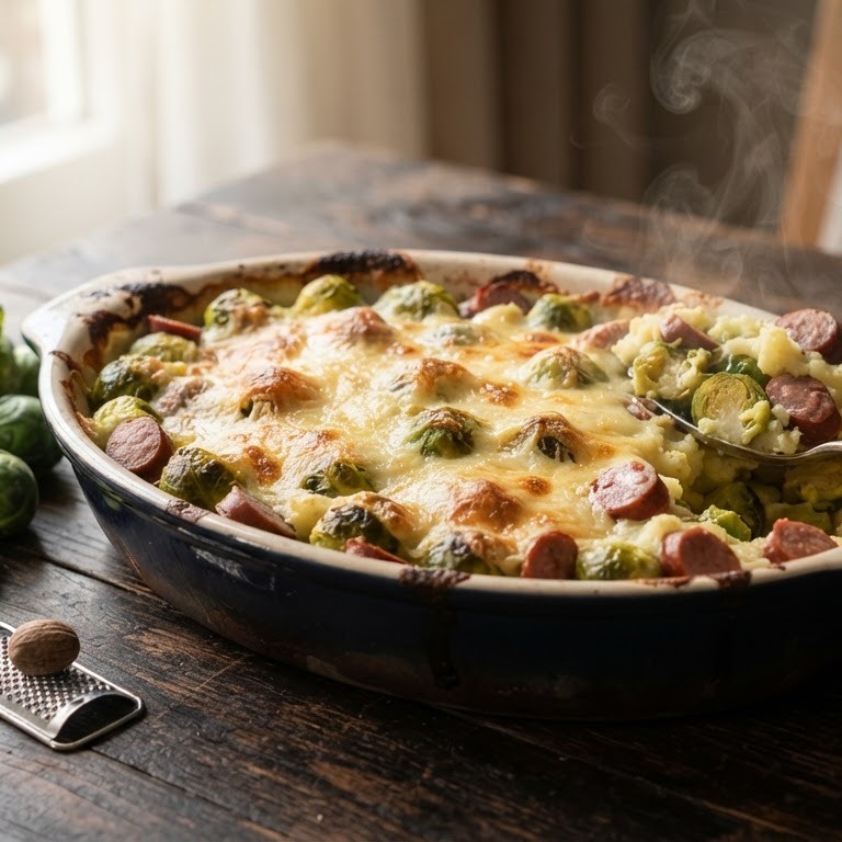 Spruitjes ovenschotel recept