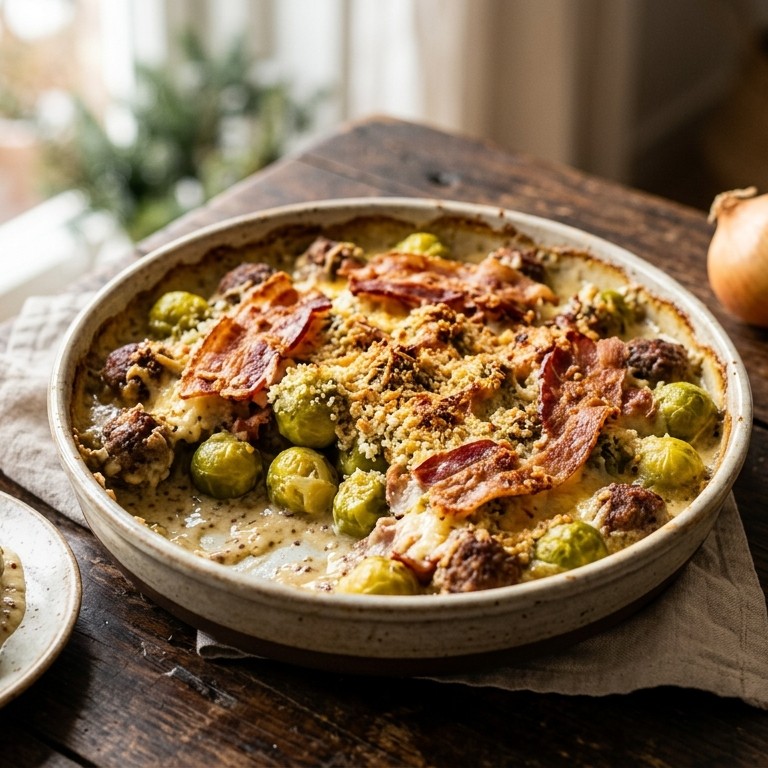 Spruitjes ovenschotel recept
