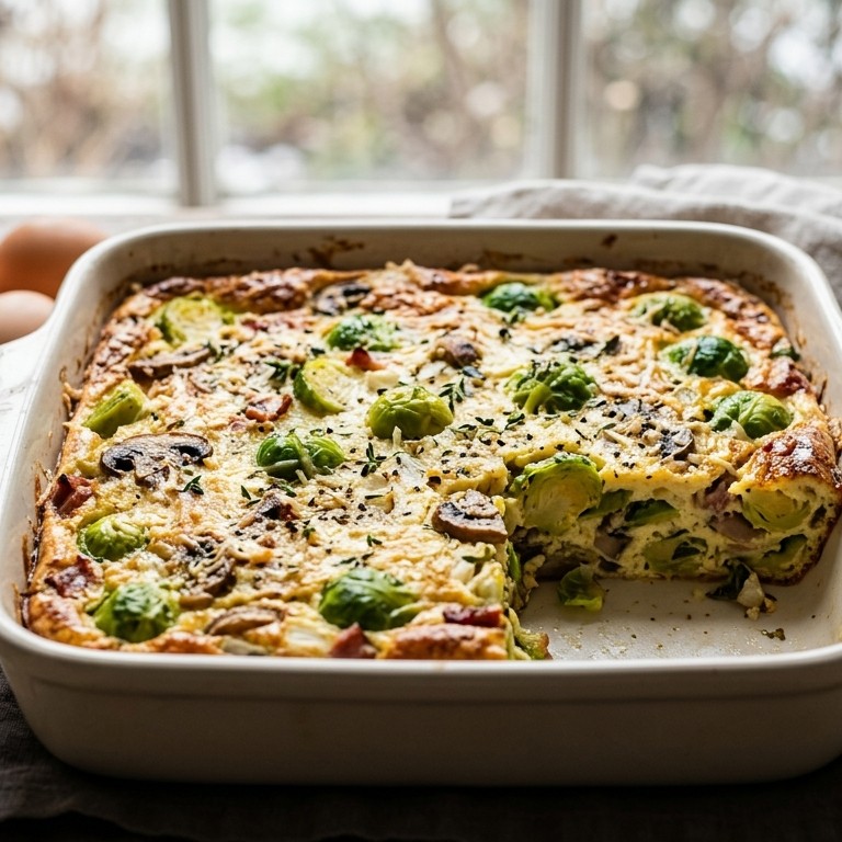 Spruitjes ovenschotel recept