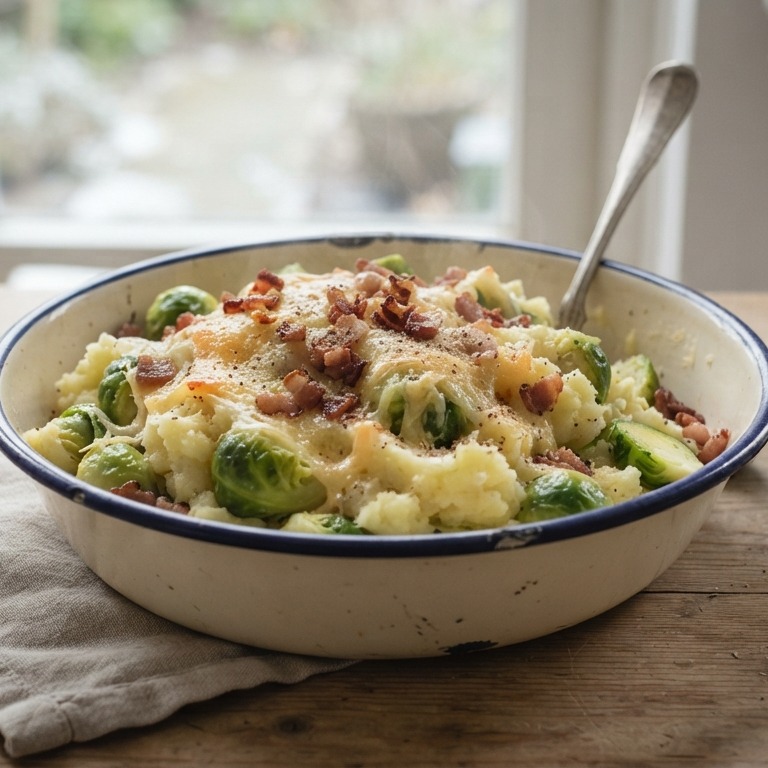 Spruitjesstamppot recept