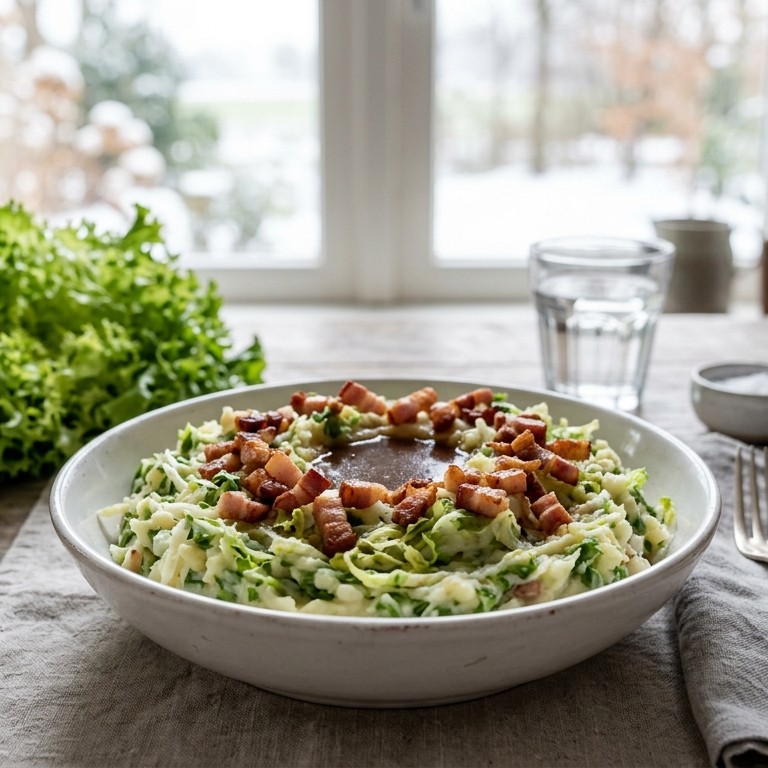 Stampot rauwe andijvie recept