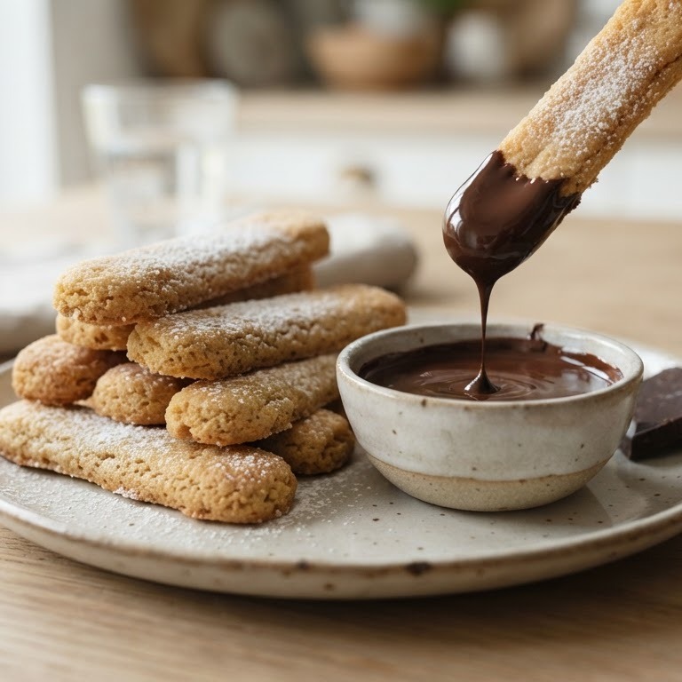 Stengels met chocodip recept