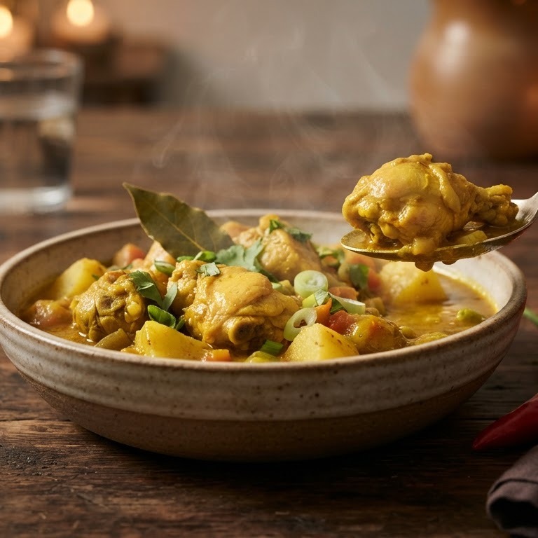 Stofoe kip nanga kerrie recept