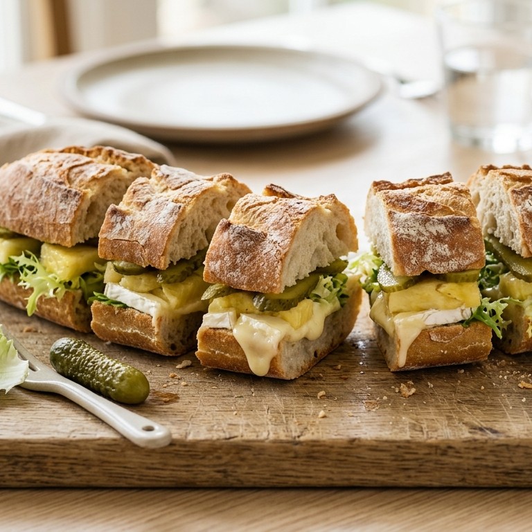 Stokbrood ananas-brie recept