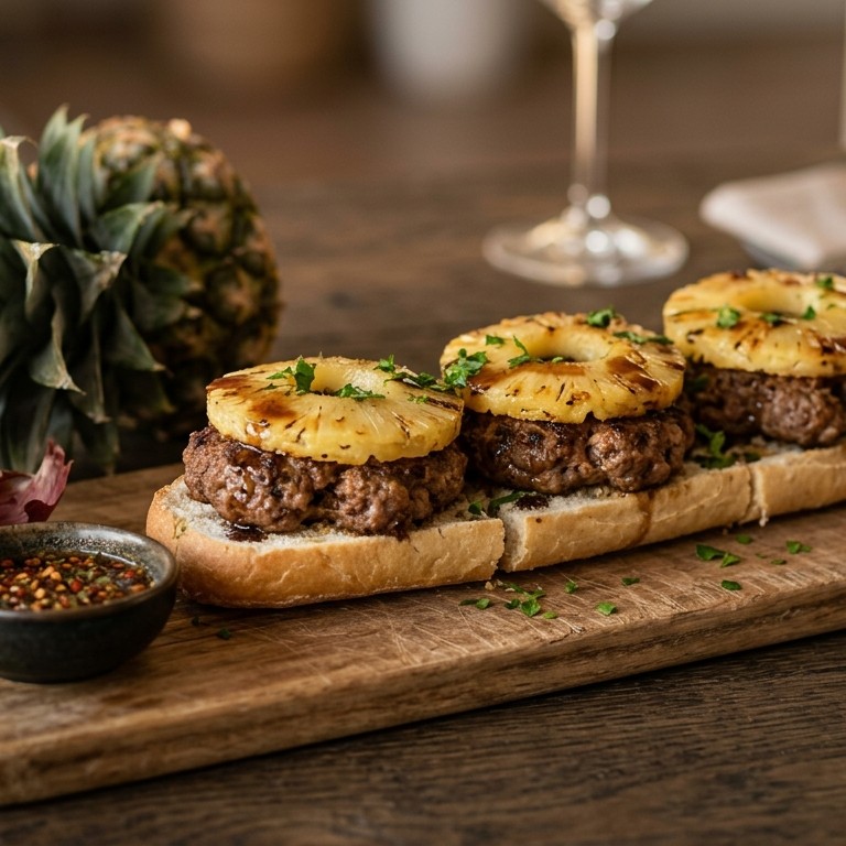 Stokbrood gehakt-ananas recept