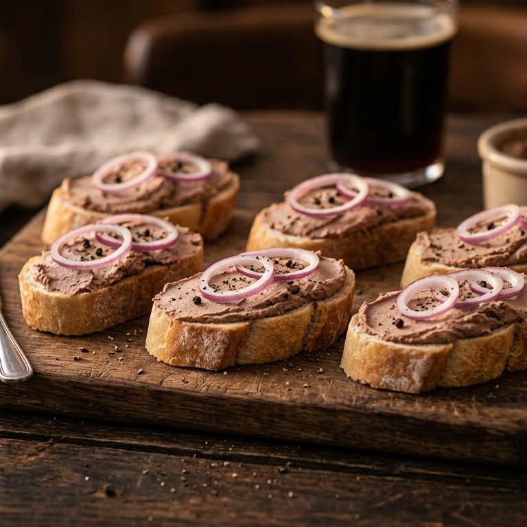 Stokbrood leverpastei-ui recept