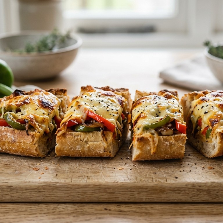 Stokbrood paprika-kaas recept