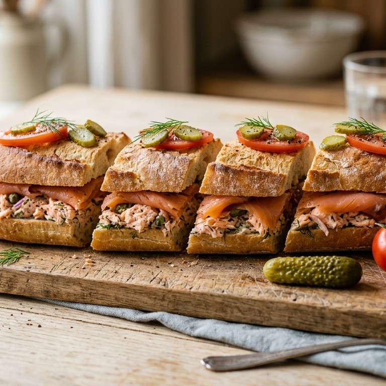 Stokbrood zalm speciaal recept