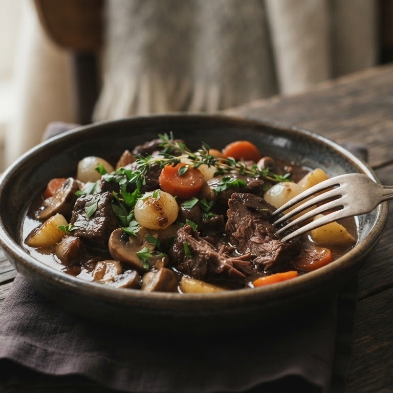 Stoofpotje van rundvlees recept