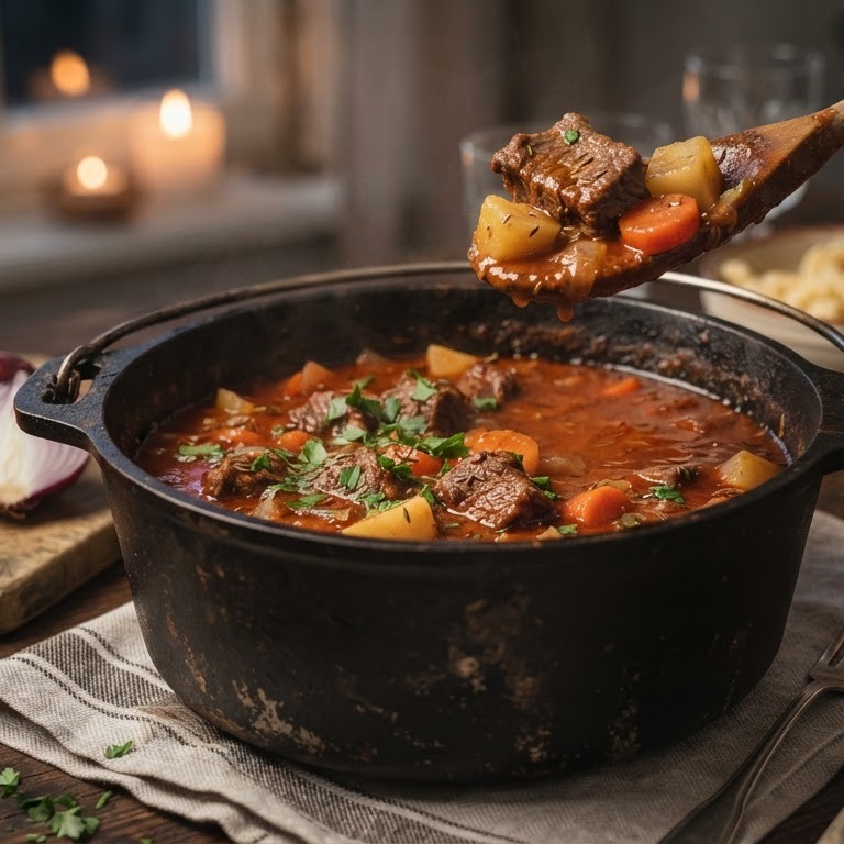 Stoofschotel Goulash 3 recept