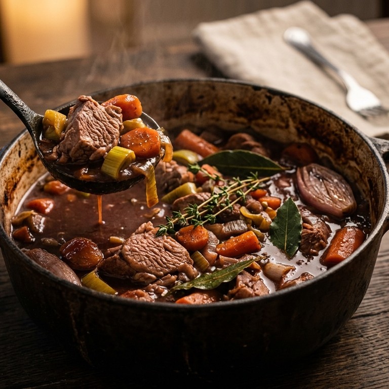 Stoofschotel met kalkoen recept