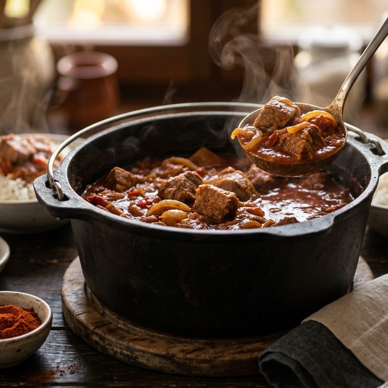 Stoofschotel uit Hongarije recept