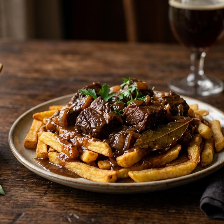 Stoofvlees in donker biersaus recept