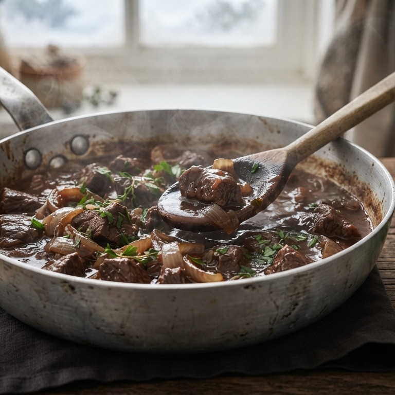 Stoofvlees makkelijk en smakelijk! recept