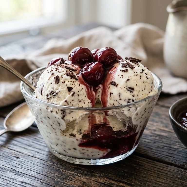 Stracciatella-ijs recept