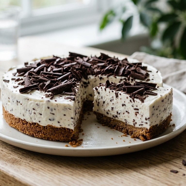 Stracciatella-yoghurttaart recept