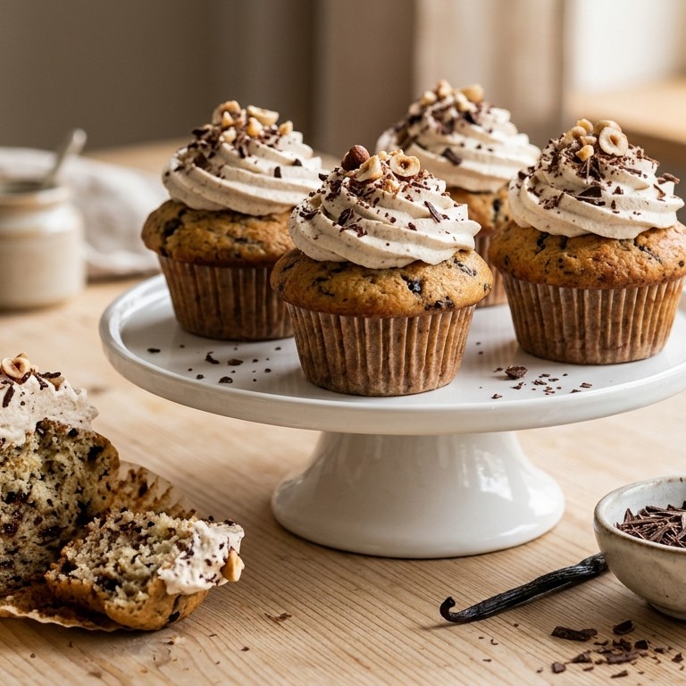 Stracciatellamuffins recept