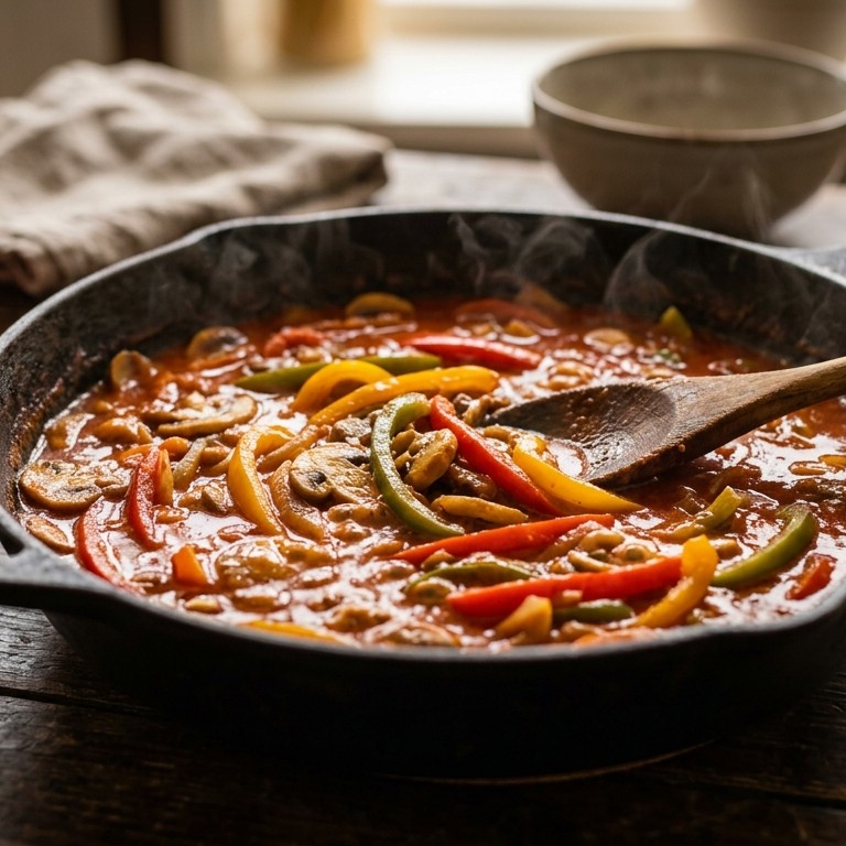 Stroganoffsaus recept