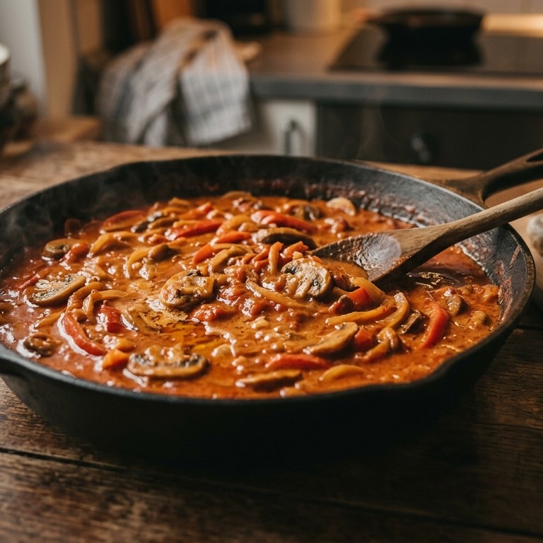 Stroganoffsaus recept