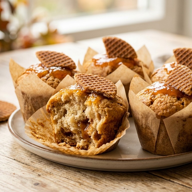 Stroopwafelmuffins recept