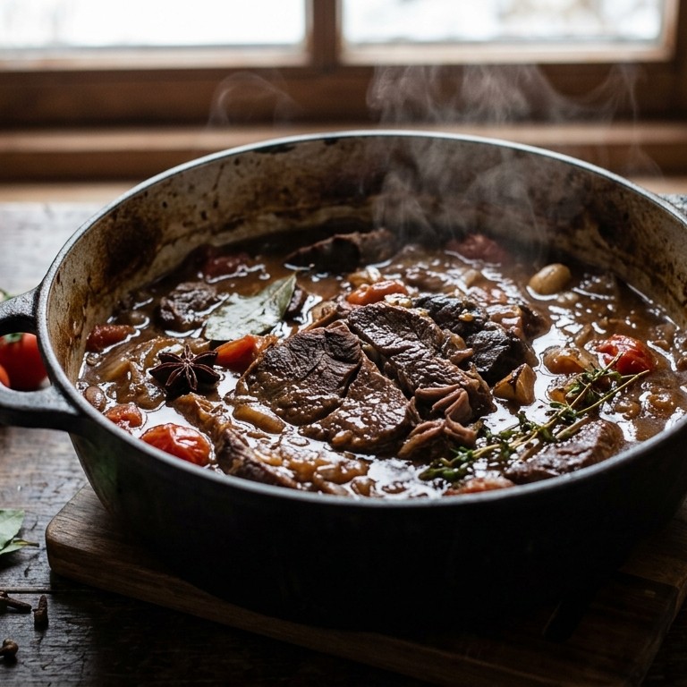 Sucadelapjes met kruidnagel, tomaat en bouillon recept
