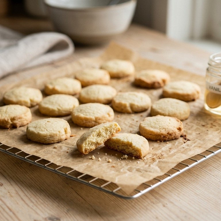 Suikervrije zandkoekjes recept