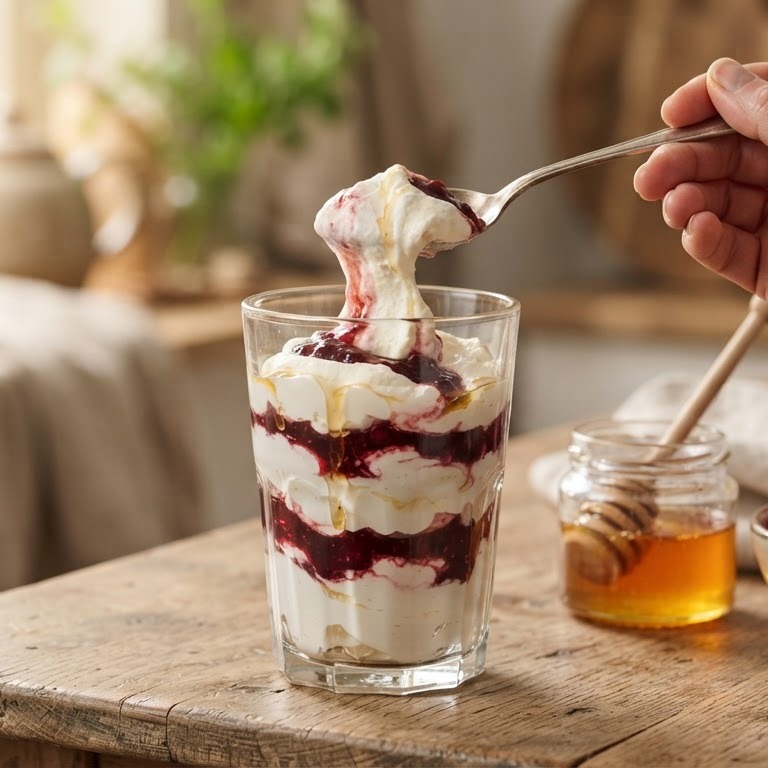 Super snel lekker toetje recept