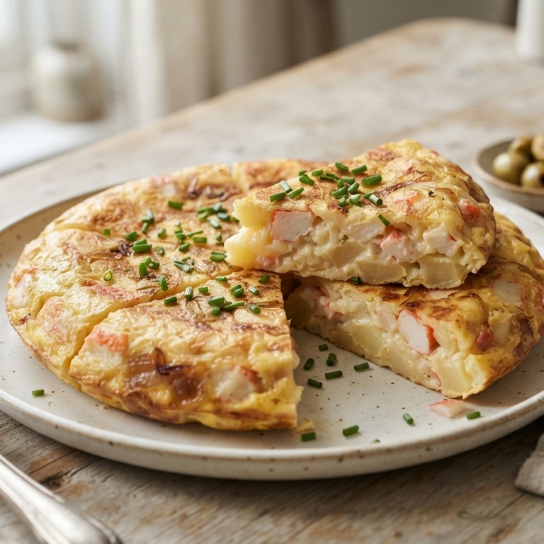 Surimi tortilla recept